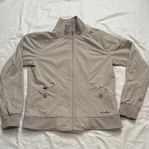 Oakley Women's Light Taupe Bomber Jacket